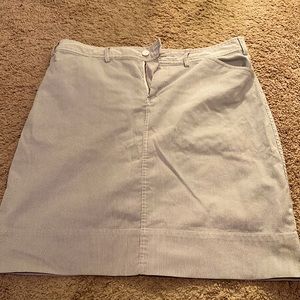 Christopher and Banks skirt size 12 Searsucker stripes